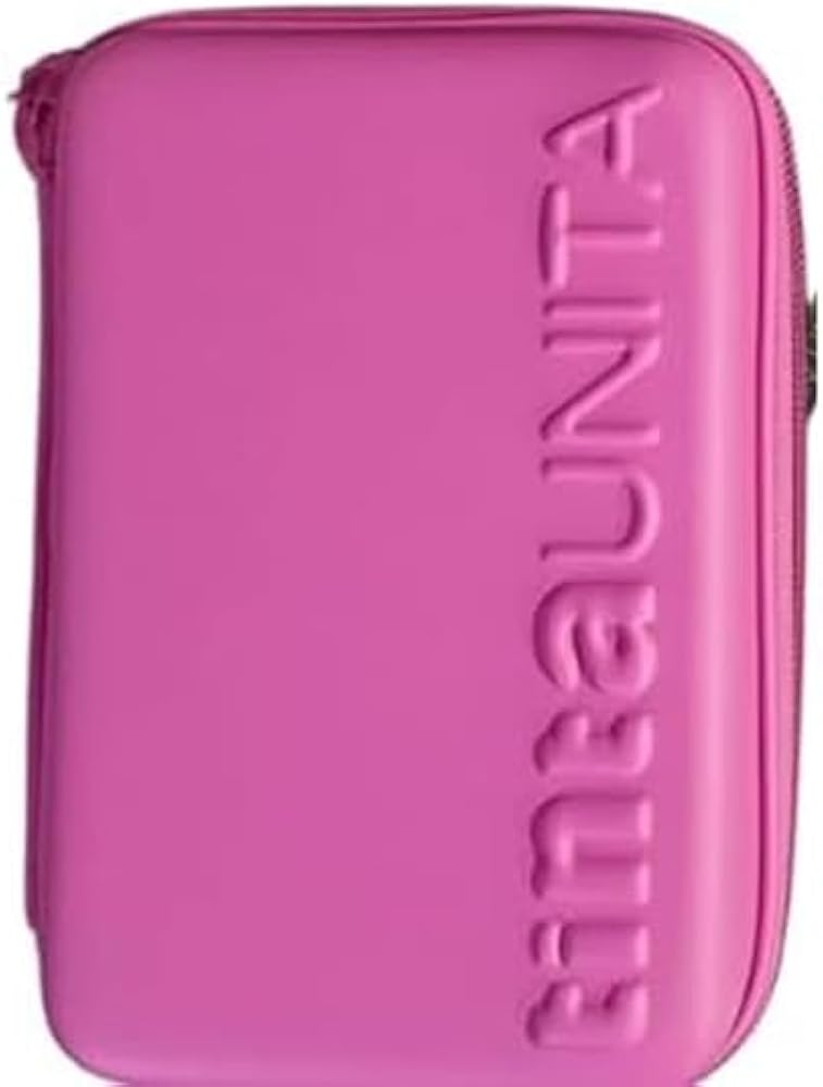 TINTA UNITA astuccio ONE TIME 1 zip accessoriato a tre piani Fucsia