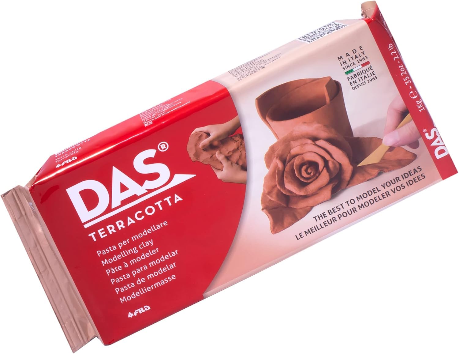DAS  terracotta 1 kg pasta per modellare