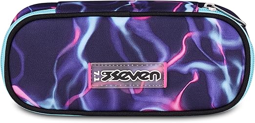 Portapenne Seven ELECTRICVIBE GIRL - Doppio scomparto con organizer