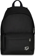 Seven Zaino Scuola TECH LINE, Monoscomparto, Nero, 23 L, Tasche multifunzione, Tasca frontale, Scomparto interno porta pc tablet, zaino americano