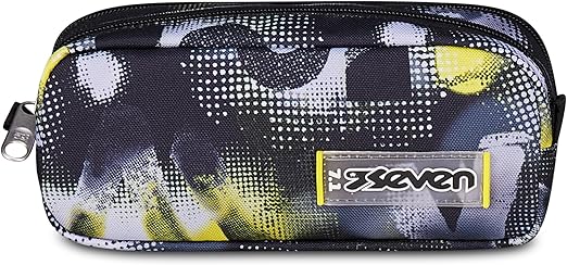 Portapenne Seven GOLDEN PAINT - Doppio scomparto con organizer
