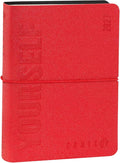 COMIX U YOURSELF - Agenda Giornaliera Mini 2026-2027, Diario 16 Mesi, con Copertina Morbida, Elastico,448 Pagine, 11x15.3 cm, Rosso