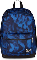Seven Zaino Scuola The Double Pro XXL, Blu, 34 L, Doppio Scomparto, Cuffie wireless abbinate, Tasca porta pc, Tasca laterale portaborraccia, Tasca frontale