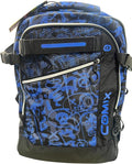 COMIX Zaino Organizzato con Sistema WBS Weight Balance 2.0, Blu e Nero, Spallacci Ergonomici con Memory Foam