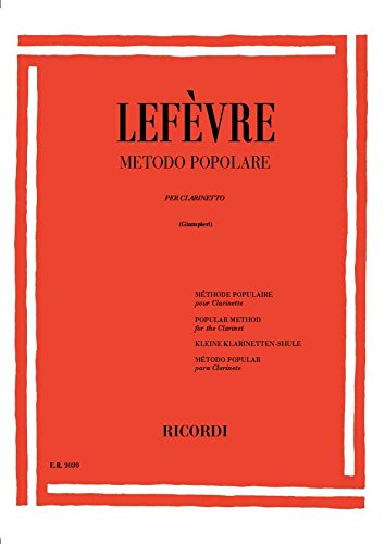 LEFEVRE Metodo popolare per clarinetto (Giampieri)