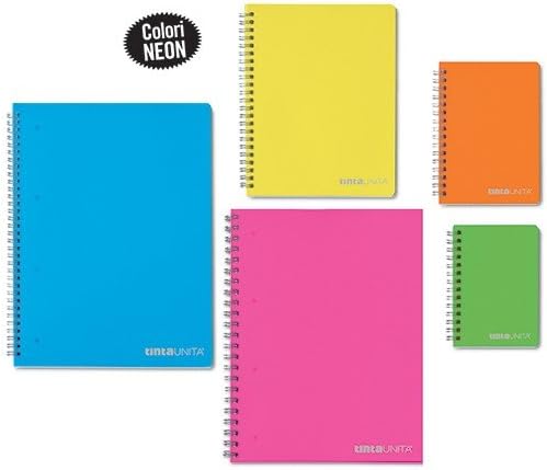 QUADERNO SPIRALATO PPL A5 TINTAUNITA RIGATURA 1R 80 FOGLI