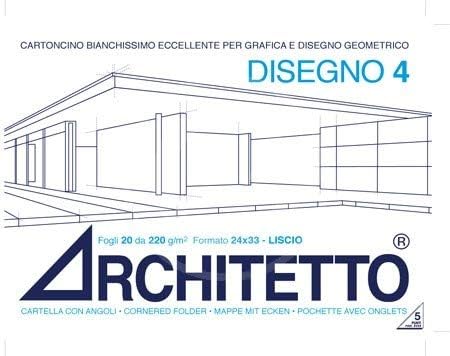 ALBUM ARCHITETTO 4 LISCIO CM 33x48