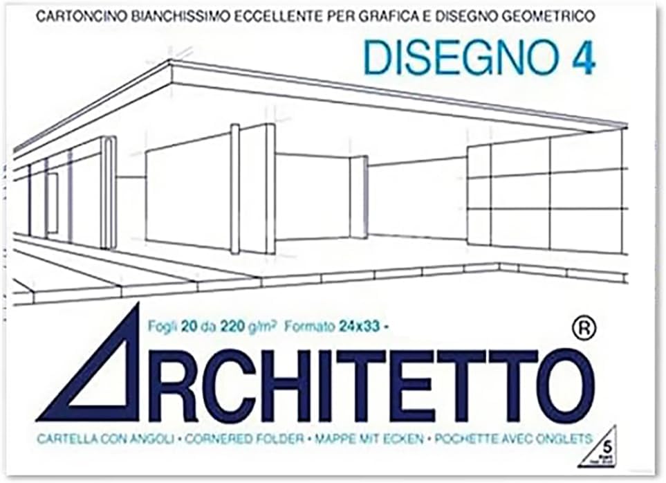 ALBUM ARCHITETTO 4 24X33 RUVIDO