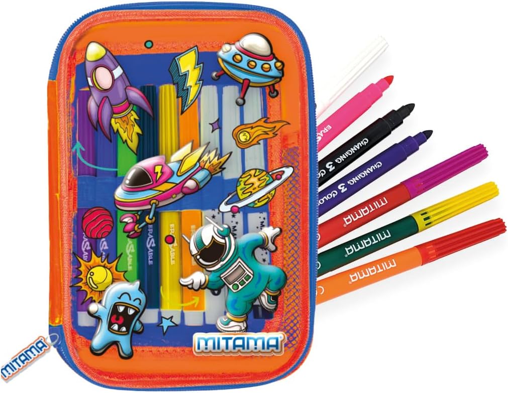 Mitama Astuccio Scuola Magic Pensil Case