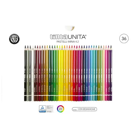 Tinta Unita Pastelli da 36 Mina 4.2mm